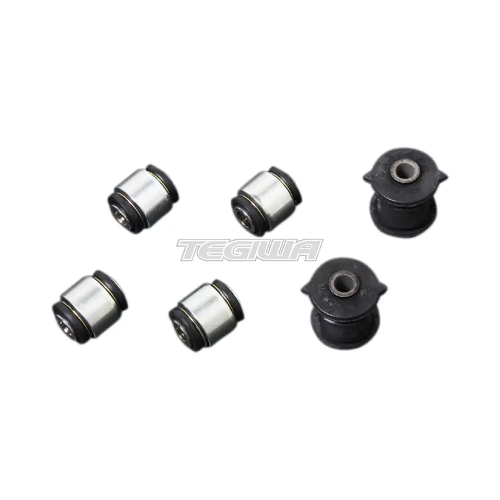 Hardrace Spherical Bearings And Hardened Rubber Rear Knuckle Bushes 6Pc Set Lexus RX330 03-08 Bushes