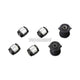 Hardrace Spherical Bearings And Hardened Rubber Rear Knuckle Bushes 6Pc Set Lexus RX330 03-08 Bushes