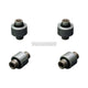 Hardrace Spherical Bearings Front Lower Arm Bushes 4Pc Set Honda Accord 94-97 Bushes