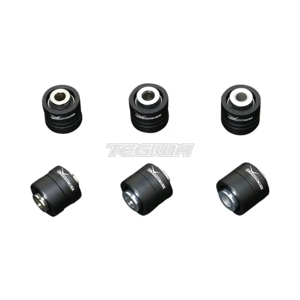 Hardrace Spherical Bearings Rear Knuckle Bushes 6Pc Set Honda Civic EP3 01-05 Bushes