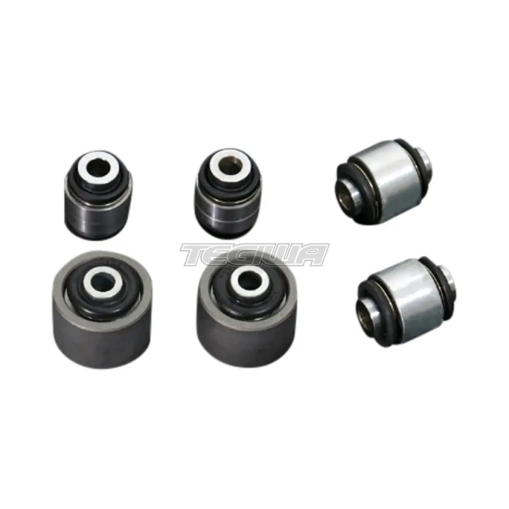 Hardrace Spherical Bearings Rear Lower Arm Bush Aluminium Body 6Pc Set Mitsubishi Evo 4-9 96-07 Bushes