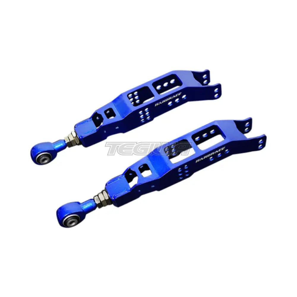 Hardrace Stance Series Rear Lower Control Arms And Camber Kit With Hardened Rubber Bushes 2Pc Set Subaru Impreza GRB