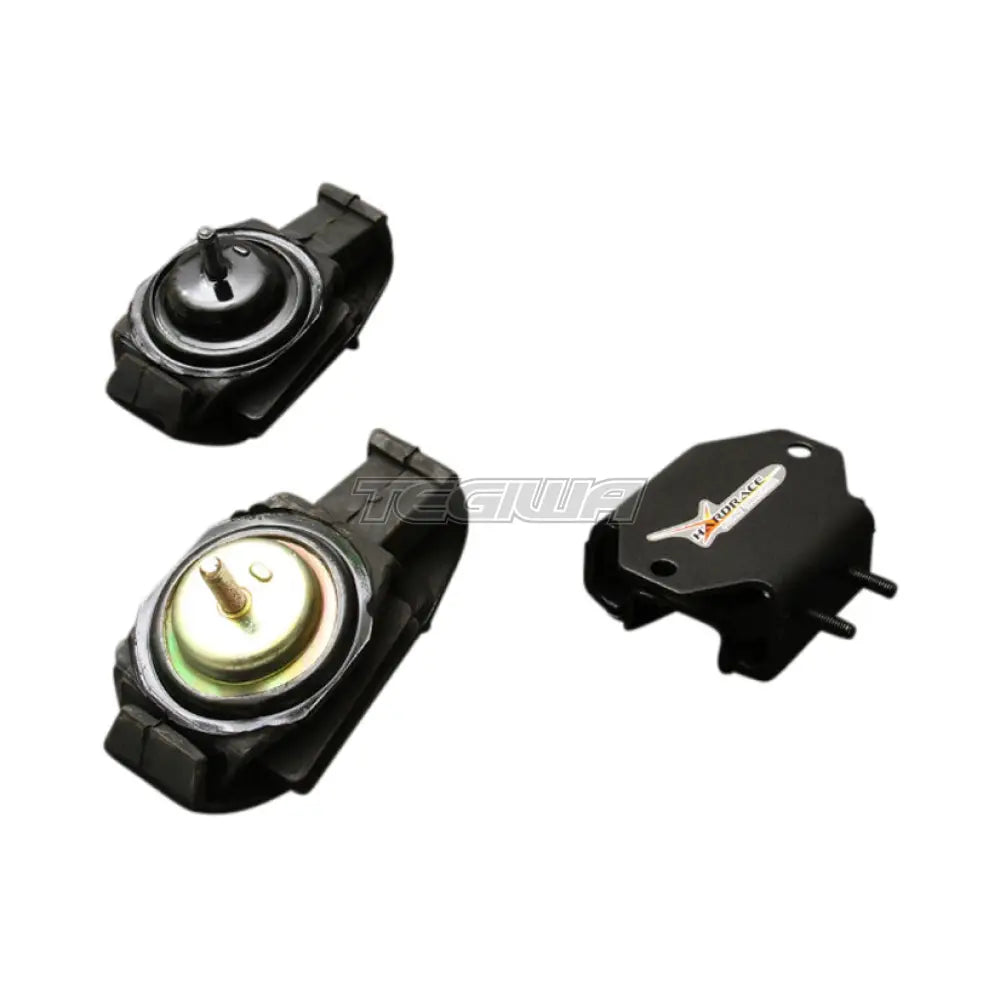 Hardrace Street Series Hardened Engine And Transmission Mount 3Pc Set Nissan 200SX S13 S14 Silvia S15 Bushes