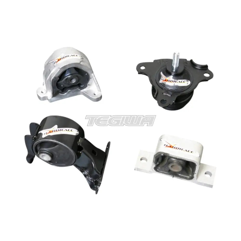 Hardrace Street Version Hardened Rubber Auto Engine Mount 4Pc Set Honda Integra/Honda Stream 02-06 Engine Mounts