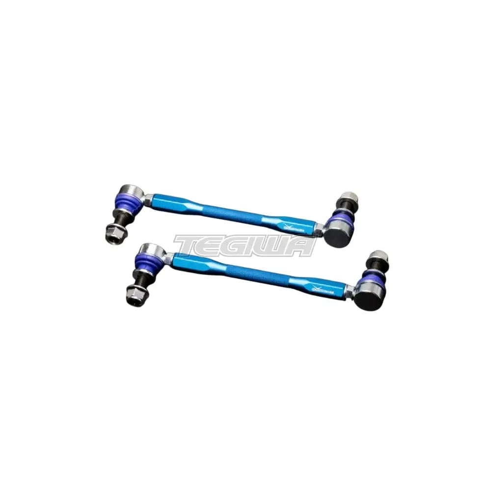 Hardrace Universal Adjustable Stabiliser Link 2pcs Range 245-285mm 14mm Stud Rod End Anti-Roll Bars