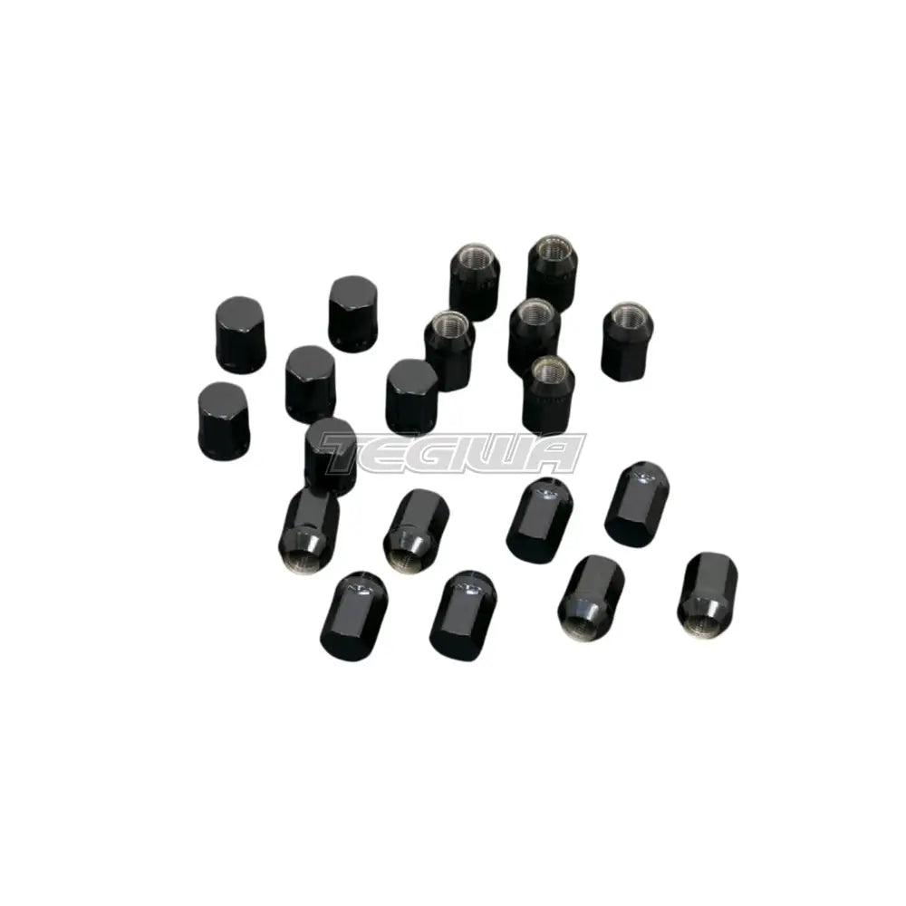 Hardrace Wheel Lug Nuts Hex 21 M14X15 Length 35mm Close-End Type 60 Degree Conical Seat 20pcs Wheel Nuts & Studs