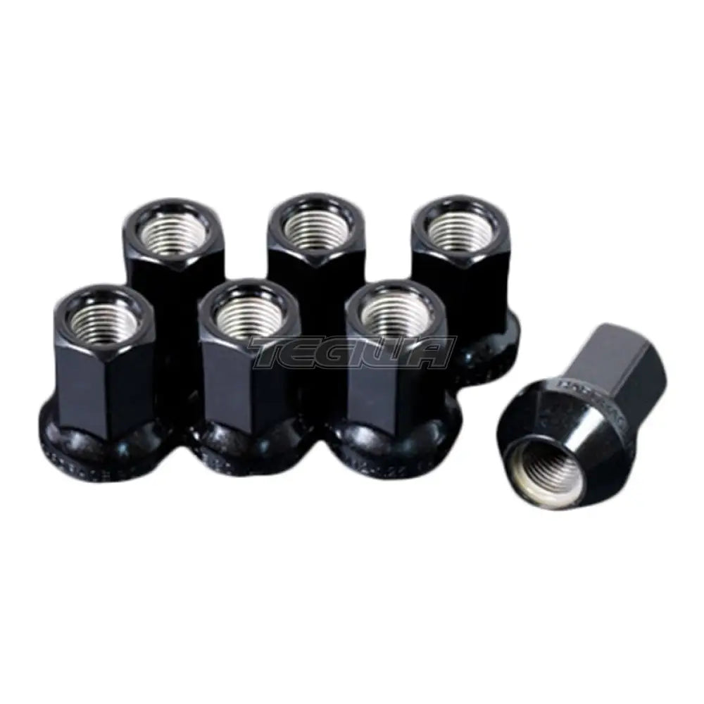 Hardrace Wheel Lug Nuts M12 X 1.25 Length 35mm Open-End Type 60deg Conical Seat 20Pcs Wheel Nuts & Studs