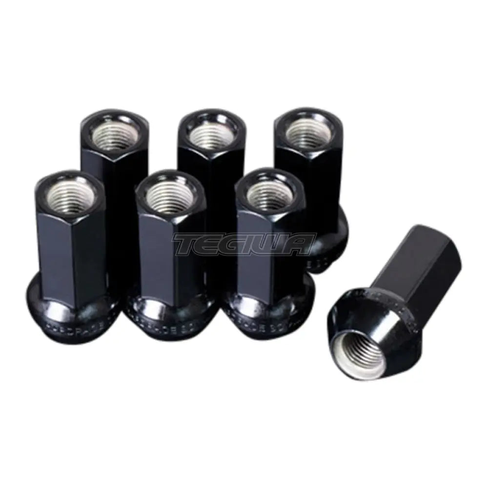 Hardrace Wheel Lug Nuts M12 X 1.25 Length 45mm Open-End Type 60deg Conical Seat 20Pcs Wheel Nuts & Studs