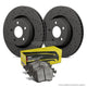 HAWK Performance Brake Kit - PC Pads With Talon Slotted & Drilled Discs Front - HKC4977.589Z