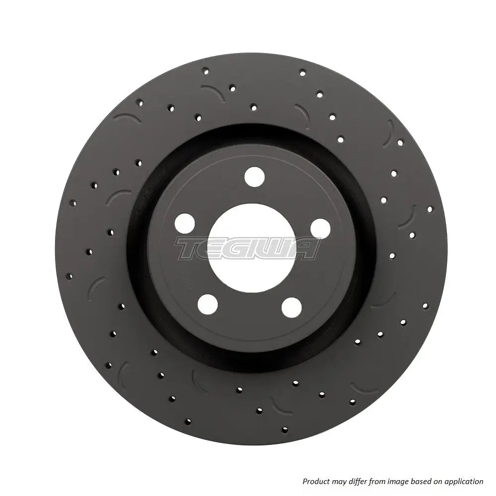 HAWK Performance Talon Slotted & Drilled Brake Discs Front - HTC4873