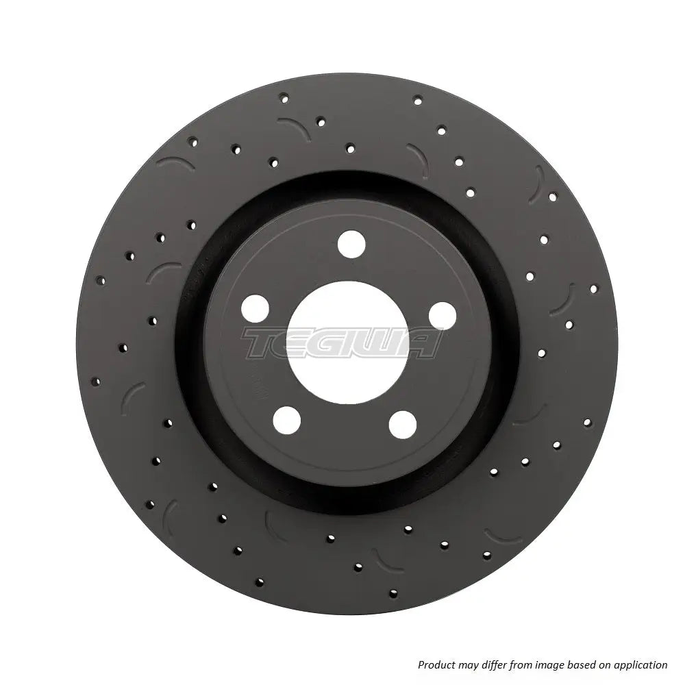 HAWK Performance Talon Slotted & Drilled Brake Discs Front - HTC5363