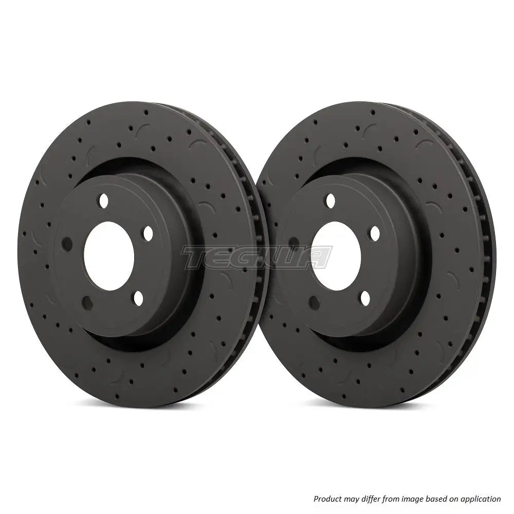 HAWK Performance Talon Slotted & Drilled Brake Discs Rear - HTC5303 - Clearance