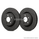 Hawk Performance Talon Slotted & Drilled Brake Discs Rear Subaru Impreza R 2.0L 02-07