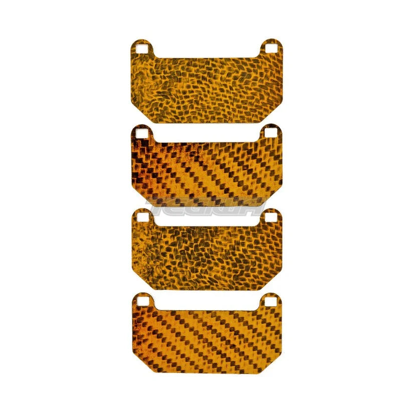 HEL Performance Carbon Fibre Brake Shims Alfa Romeo 166 98-07 Front
