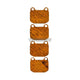 HEL Performance Carbon Fibre Brake Shims AP Racing CP5119 and CP6119 calipers Rear
