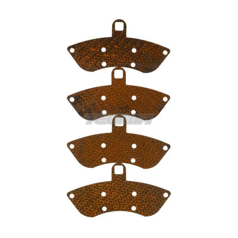HEL Performance Carbon Fibre Brake Shims Brembo B63 family calipers Front