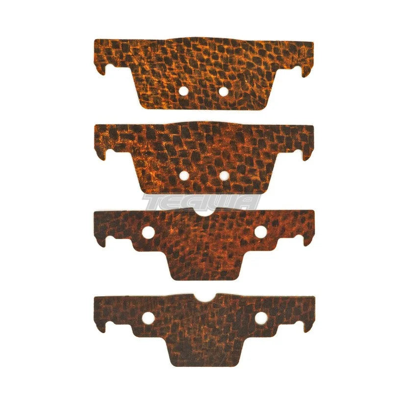 HEL Performance Carbon Fibre Brake Shims Honda Civic Type-R FK8 17+