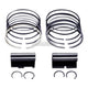 Hks Piston Ring Set 87Mm Rb26/2Jz-Gte Ti Coated See Notes Pistons