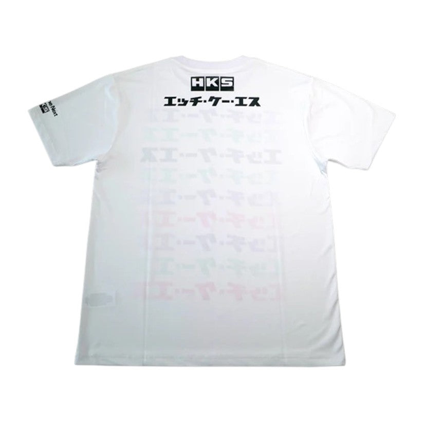HKS T-Shirt Katakana White