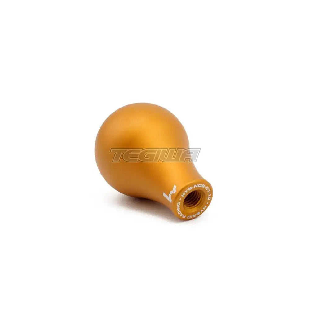 Hybrid Racing Maxim Performance Shift Knob Gold Gear Knobs