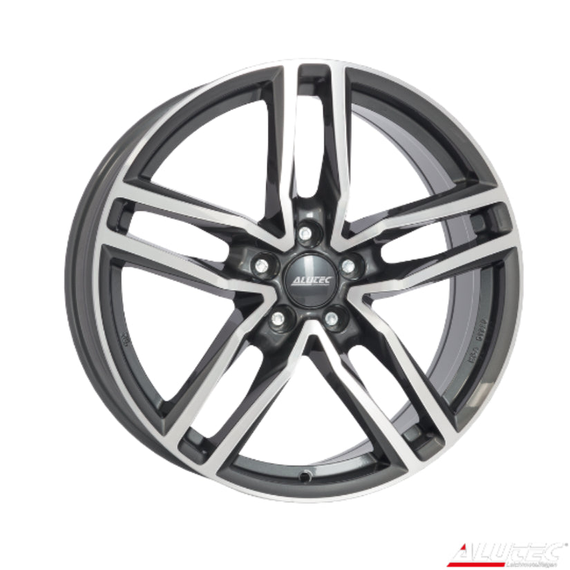 ALUTEC Ikenu Alloy Wheel 16x6.5 ET50 5x108 Graphite Polished 63.4mm CB