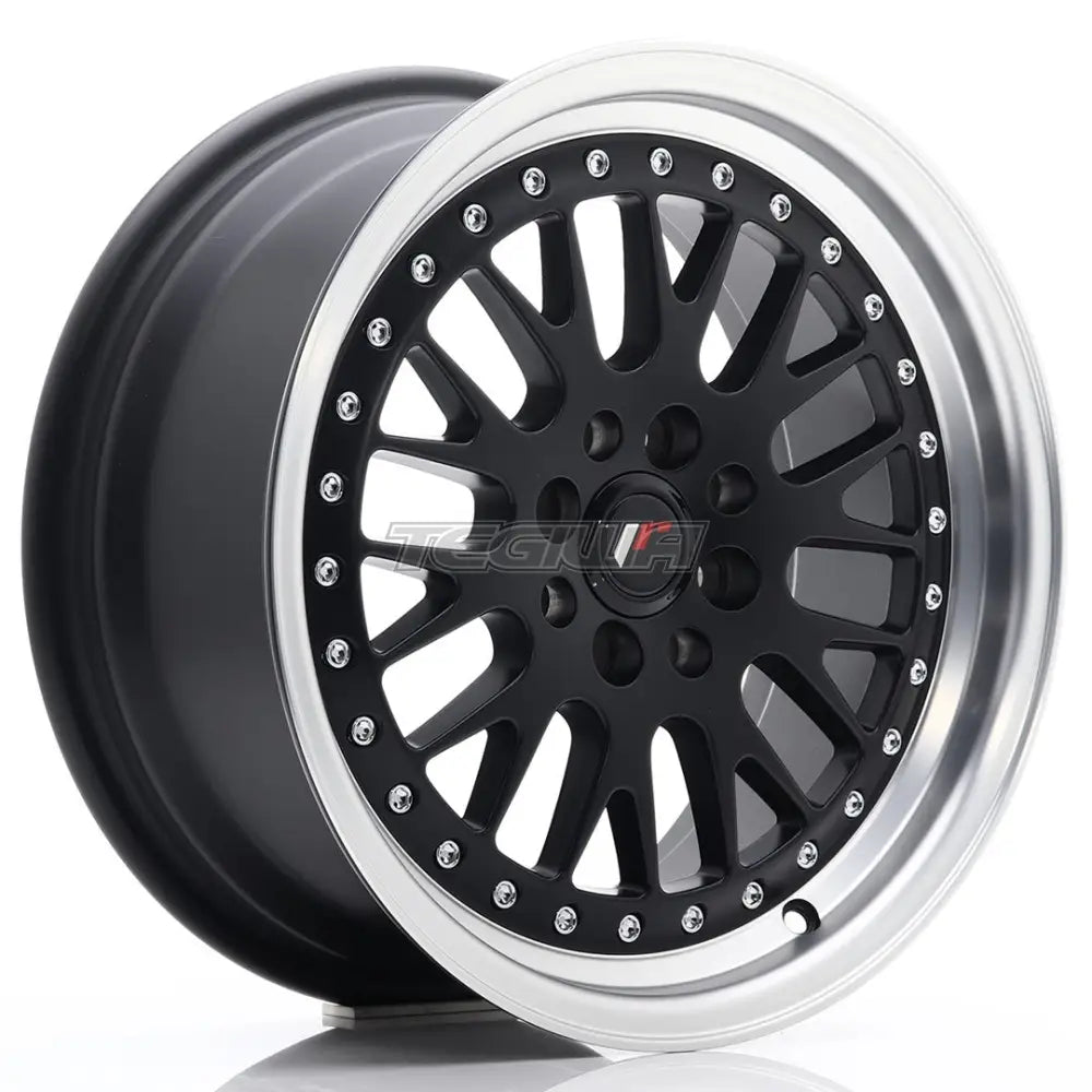 Japan Racing Jr10 Alloy Wheel 16X7 Et30 4X100/108 Matt Black With Machined Lip Wheels