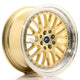 Japan Racing Jr10 Alloy Wheel 17X8 Et35 4X100/114 Gold With Machined Lip Wheels