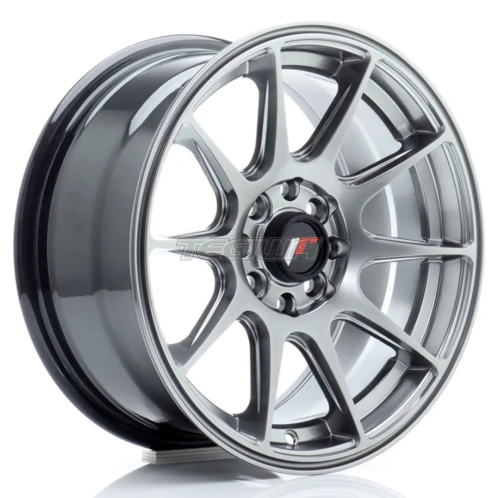 Japan Racing Jr11 Alloy Wheel 15X7 Et30 4X100/114 Hyper Black Wheels