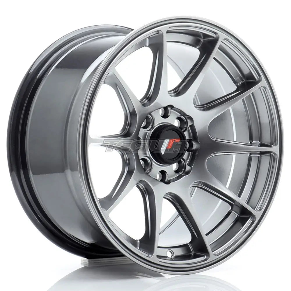 Japan Racing Jr11 Alloy Wheel 15X8 Et25 4X100/108 Hyper Black Wheels