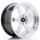 Japan Racing Jr12 Alloy Wheel 17X8 Et33 4X100/114 Hyper Silver Wheels