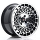 Japan Racing Jr14 Alloy Wheel 15X8 Et20 4X100 Gloss Black Machined Face 67Mm Cb Wheels