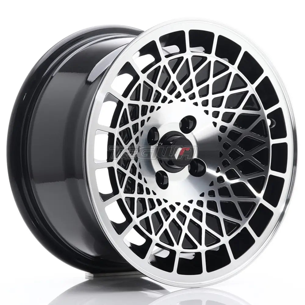 Japan Racing Jr14 Alloy Wheel 15X8 Et20 4X100 Gloss Black Machined Face 74Mm Cb Wheels
