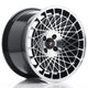 Japan Racing Jr14 Alloy Wheel 16X9 Et10 4X100 Gloss Black Machined Face Wheels