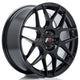 Japan Racing Jr18 Alloy Wheel 17X7 Et40 4X100/114.3 Gloss Black Wheels