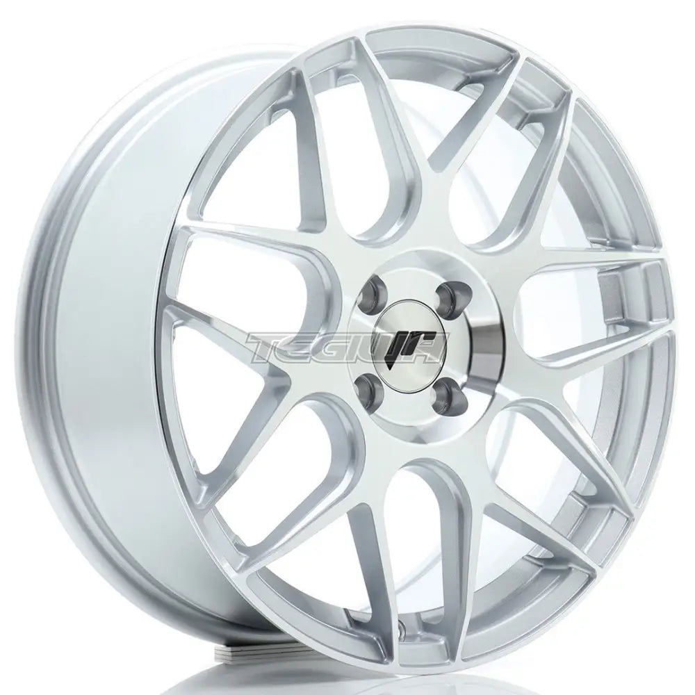 Japan Racing Jr18 Alloy Wheel 17X7 Et40 4X100 Silver Machined Face Wheels