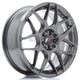 Japan Racing Jr18 Alloy Wheel 17X7 Et40 5X108/112 Hyper Gray Wheels