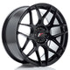 Japan Racing Jr18 Alloy Wheel 17X8 Et25 4X100/108 Gloss Black Wheels