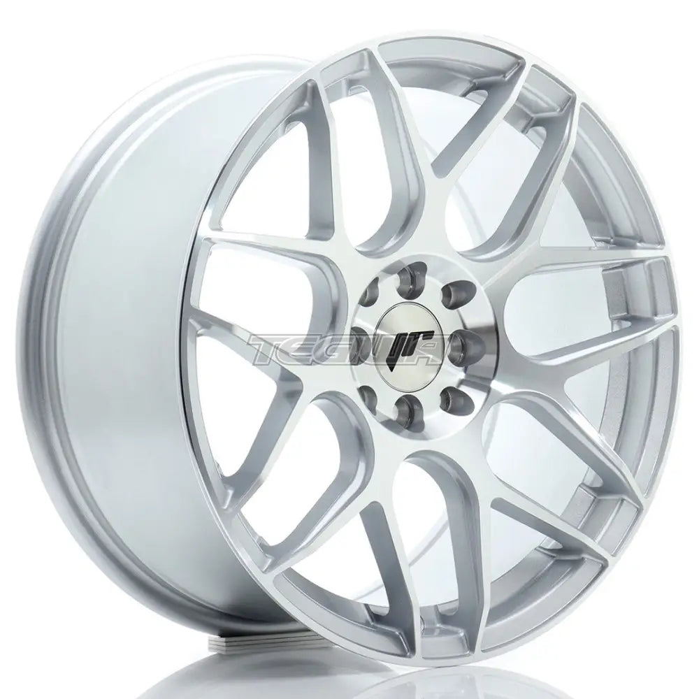 Japan Racing Jr18 Alloy Wheel 17X8 Et35 4X100/114 Silver Machined Face Wheels