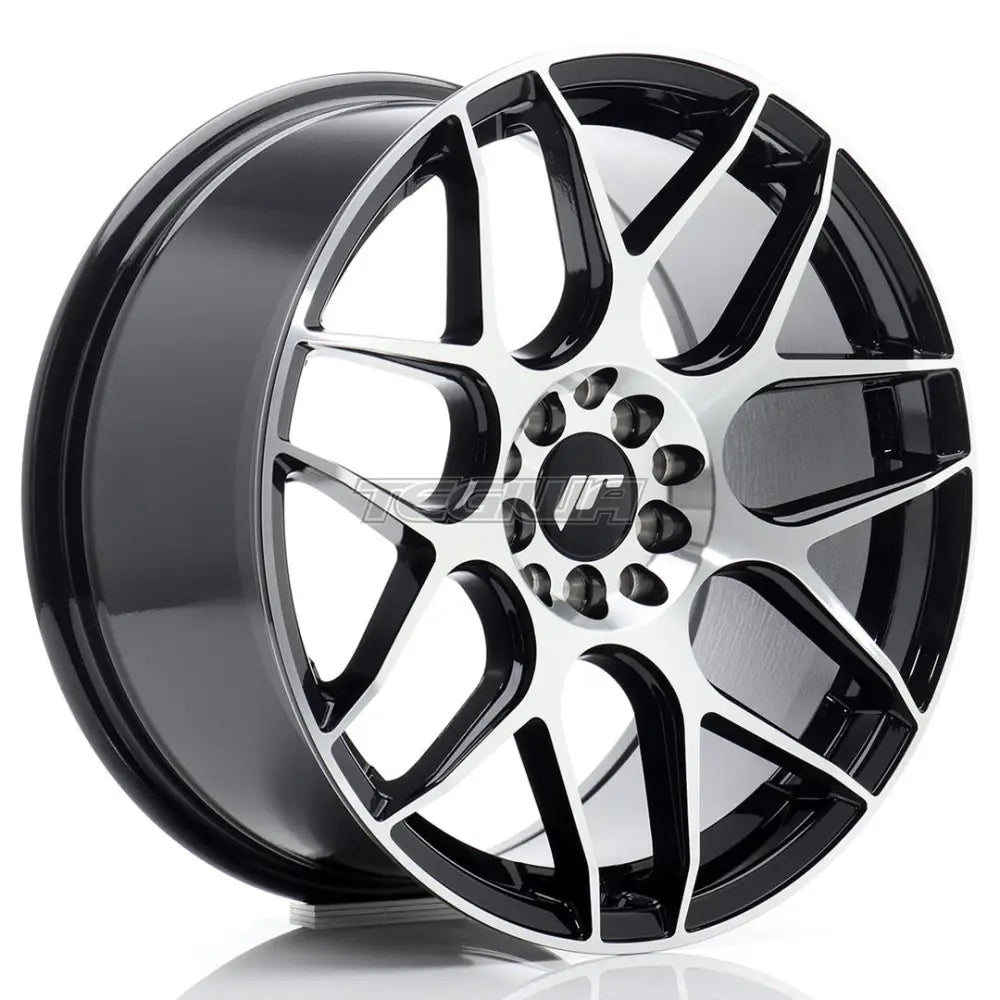 Japan Racing Jr18 Alloy Wheel 17X8 Et35 5X100/114 Black Machined Face Wheels