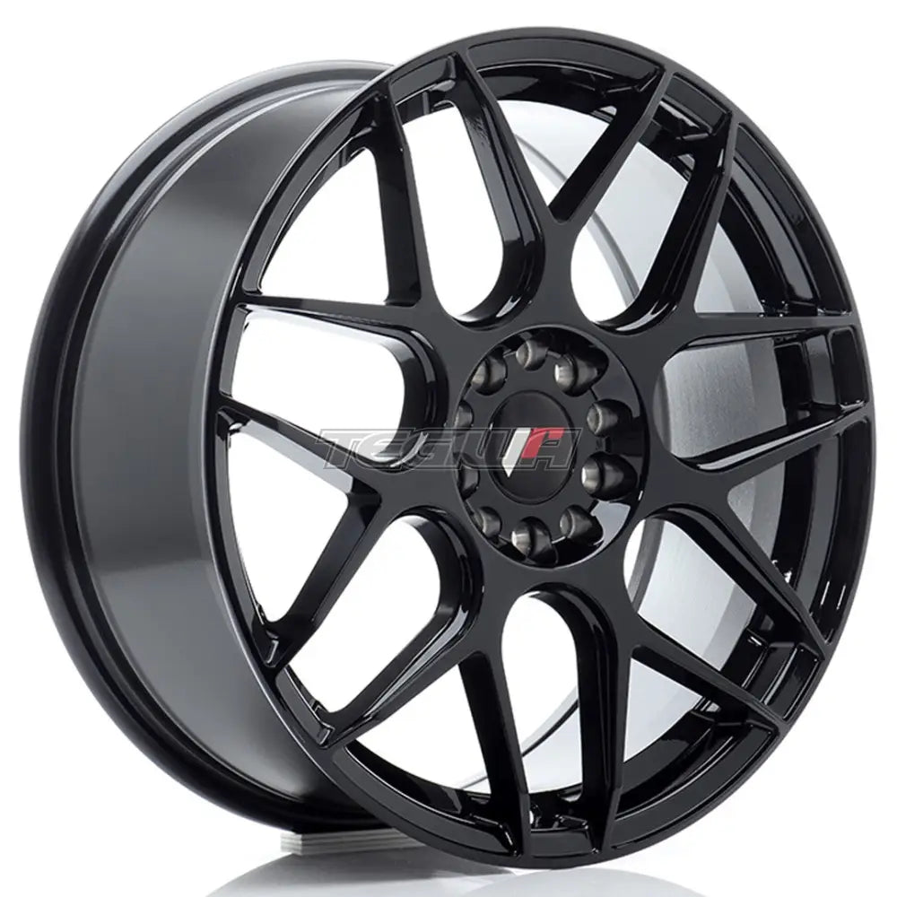 Japan Racing Jr18 Alloy Wheel 18X7.5 Et40 5X112/114 Gloss Black Wheels
