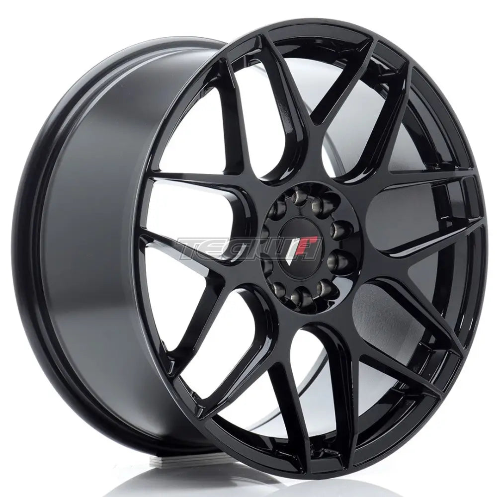 Japan Racing Jr18 Alloy Wheel 18X8.5 Et35 5X100/120 Gloss Black Wheels