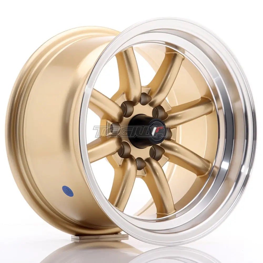 Japan Racing Jr19 Alloy Wheel 14X8 Et-13 4X100/114 Gold Wheels