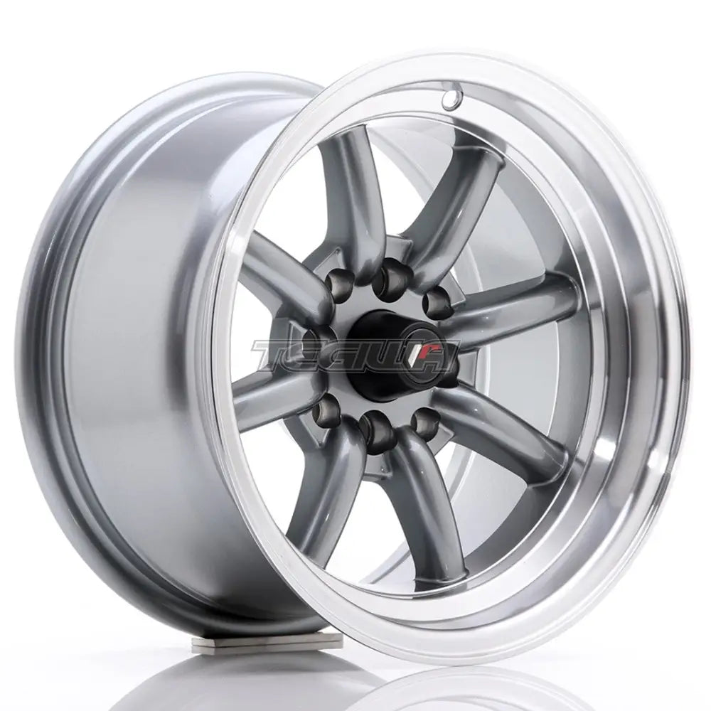 Japan Racing Jr19 Alloy Wheel 14X8 Et-13 4X100/114 Gun Metal Wheels