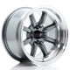 Japan Racing Jr19 Alloy Wheel 14X8 Et-13 4X100 Gun Metal Wheels