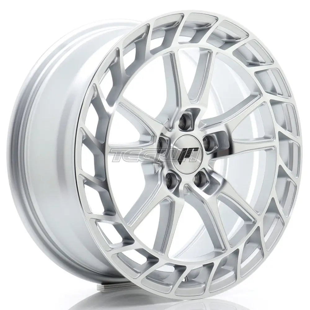 Japan Racing JR45 Alloy Wheel 18x8 ET45 5x112 Silver With Machined Fac