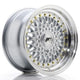 Japan Racing Jr9 Alloy Wheel 15X8 Et20 4X100/108 Silver With Machined Lip Wheels