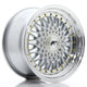 Japan Racing Jr9 Alloy Wheel 16X8 Et25 5X100/114.3 Silver With Machined Lip Wheels