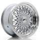 Japan Racing Jr9 Alloy Wheel 17X8.5 Et35 5X112/120 Silver With Machined Lip And Rivets Wheels