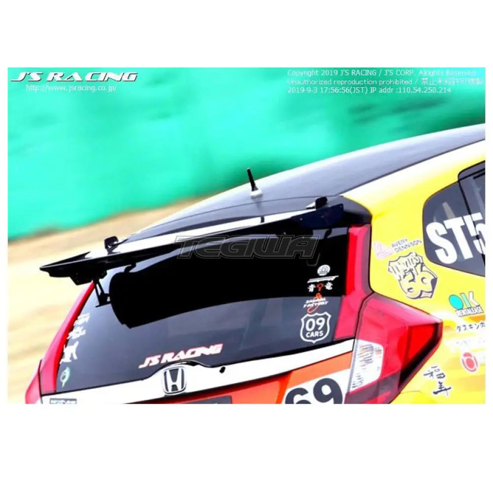 J's Racing 3D GT-WING 980 WET Carbon S-Tai model Honda Fit/Jazz GK5