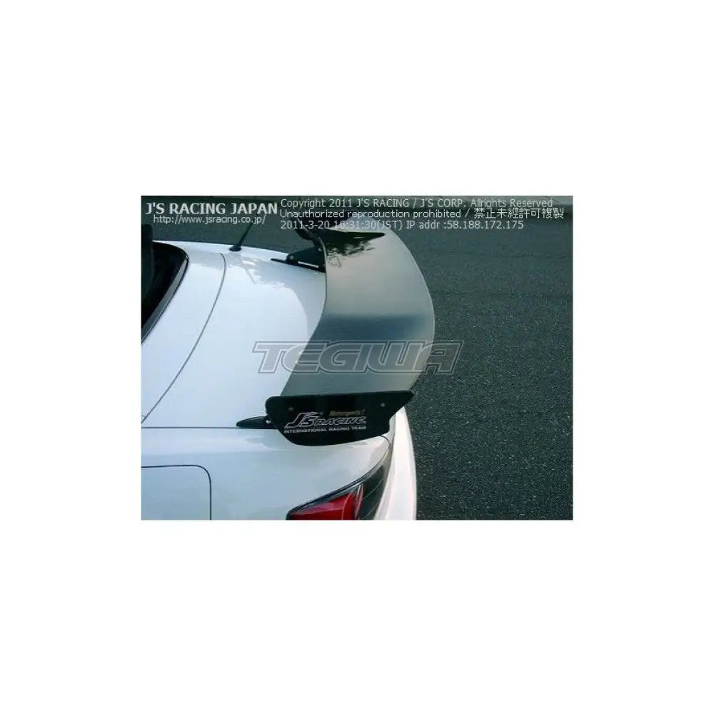 J's Racing 3D GT-WING Low Mounting DRY Carbon Honda S2000